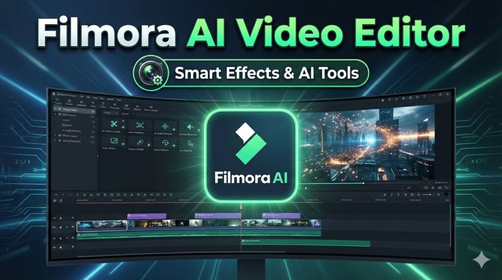 Filmora AI video Editor