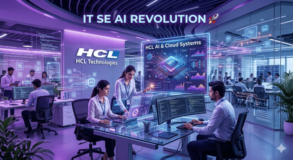 Indian Top 5 Tech Stocks 2026 HCL TECHNOLOGY IT se AI REVOLUTION