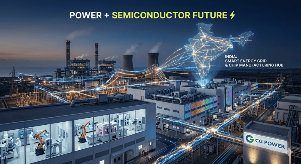 Indian Top 5 Tech Stocks 2026 CG POWER: POWER+SEMICONDUCTOR FUTURE
