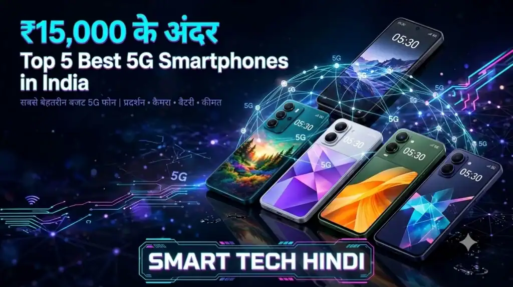 Top 5 Best 5G Smartphone Under 15,000 in India
