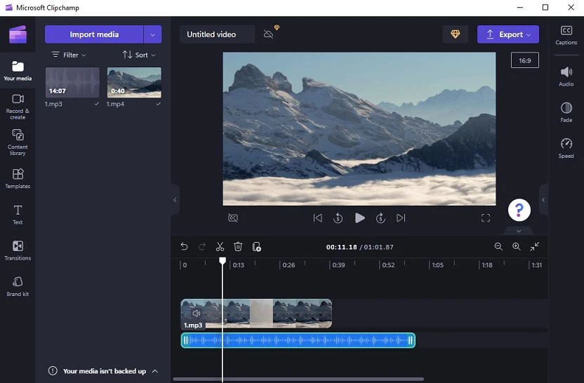 Free AI Video Generator 4 faceless video microsoft climpchamp ai
