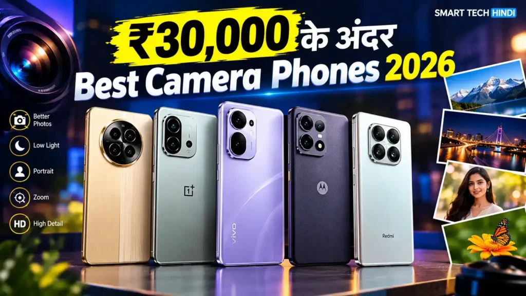 Best Camera Phones Under ₹30,000 in India about 30000